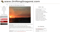 Desktop Screenshot of driftingdragons.com